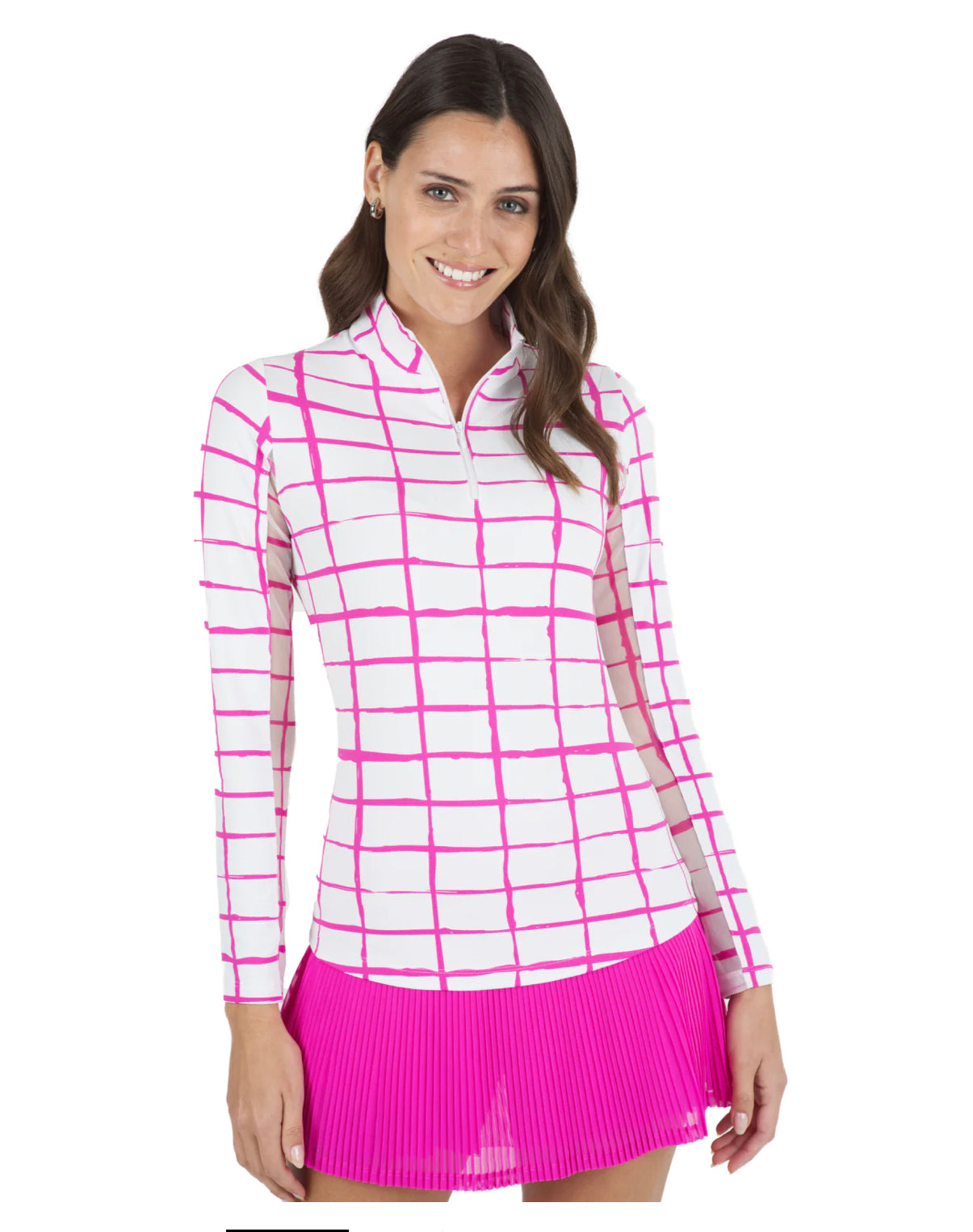 Ibkul Mock Neck Prints
