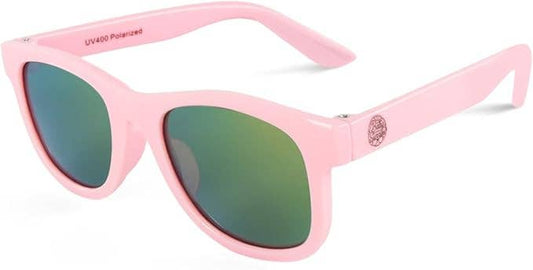 Baby Sunnies - Barbie Pink Kids Polarized Sunglasses UV Protection 3-8