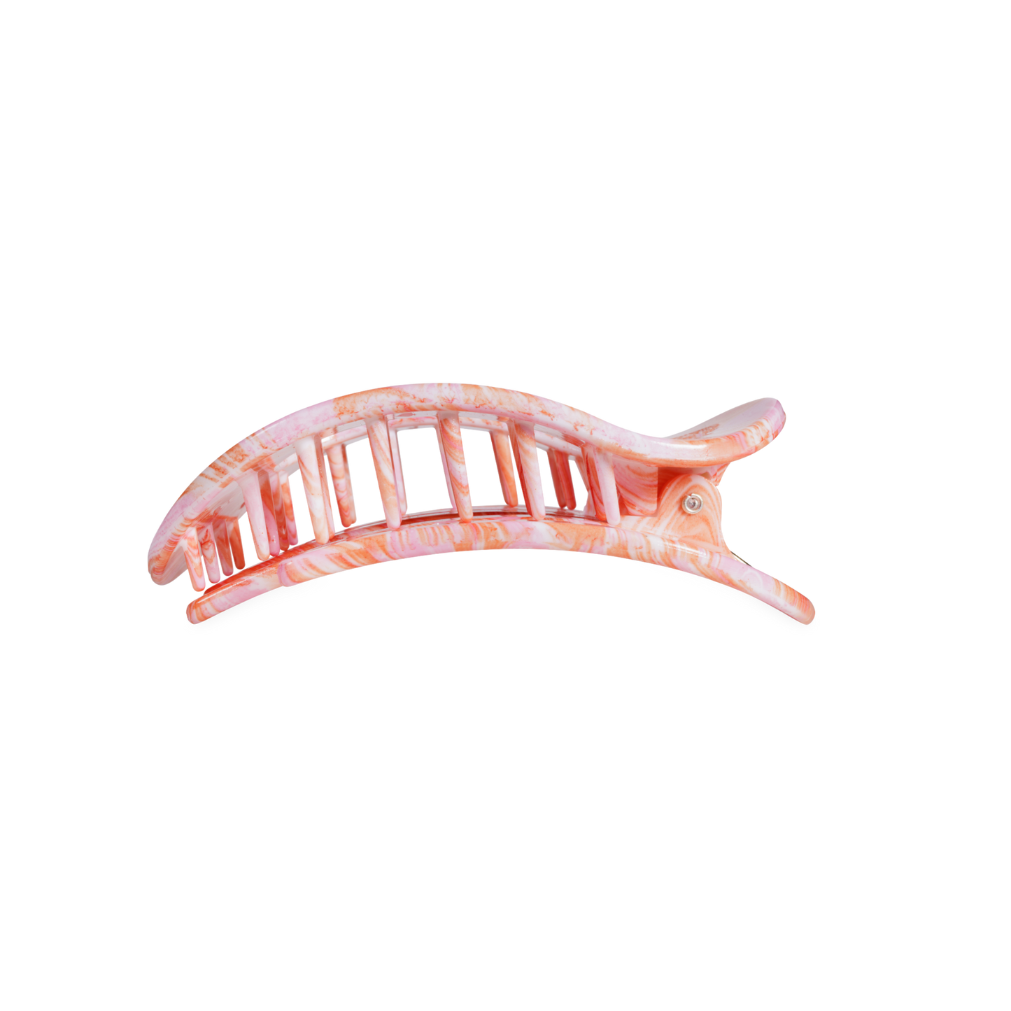 TELETIES - Just Keep Swimming | Medium | Flat Round Hair Clip