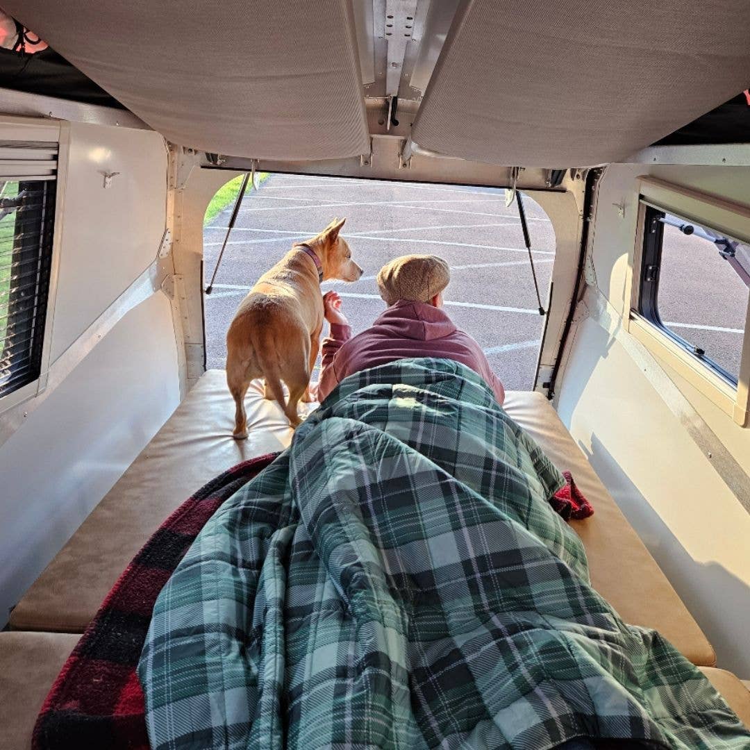 ROAM - Blanket - Wearable, Weatherproof Sherpa Blanket (Stonebrook Plaid)