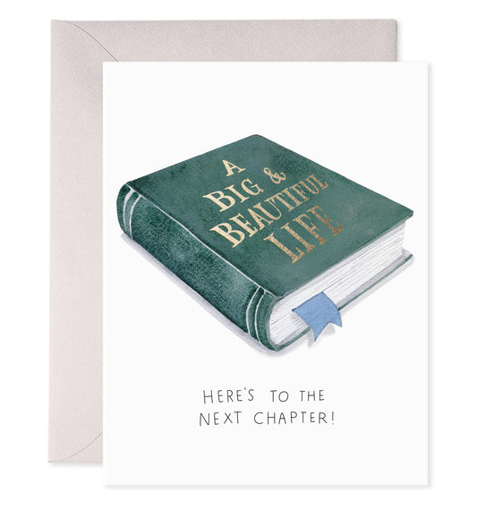 E. Frances Paper - Next Chapter Greeting Card