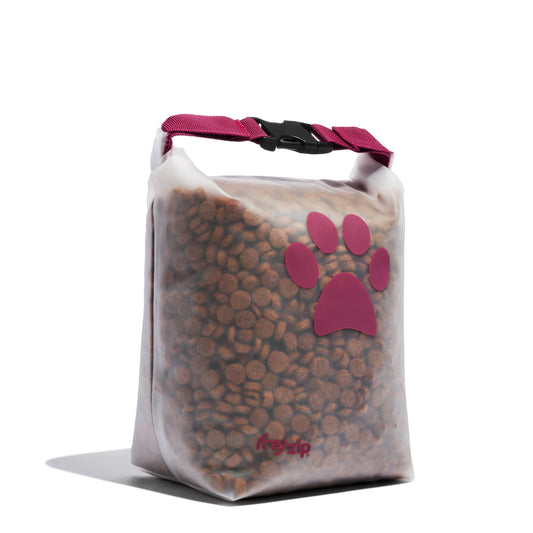 Rezip Co. - Reusable Roll Top Pet Food Storage Bag - Medium