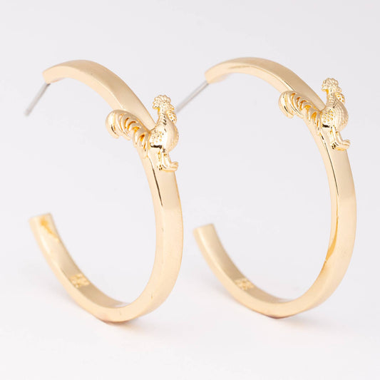 Michelle McDowell - Earrings Eloise Rooster
