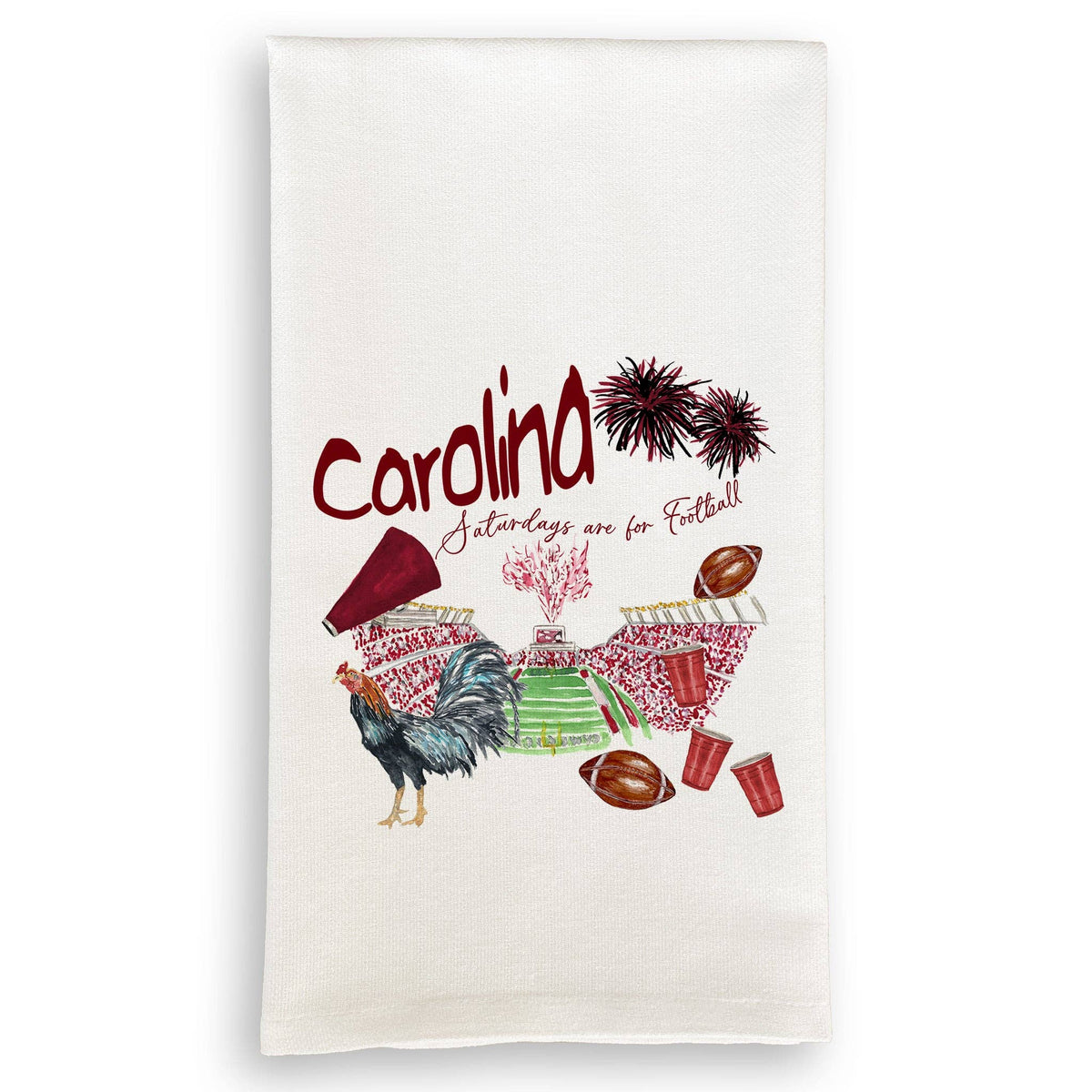 French Graffiti - South Carolina Football Pattern