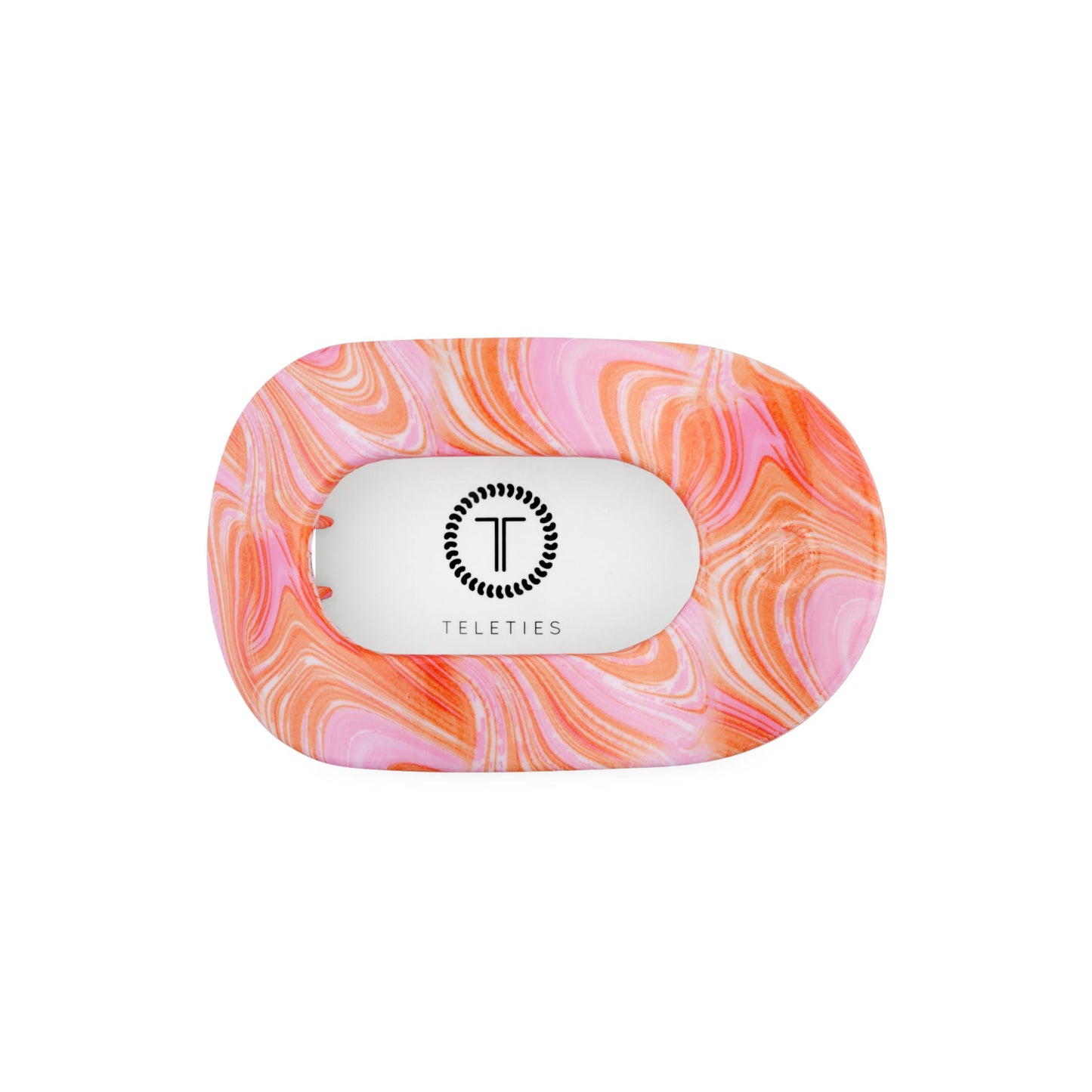 TELETIES - Just Keep Swimming | Medium | Flat Round Hair Clip