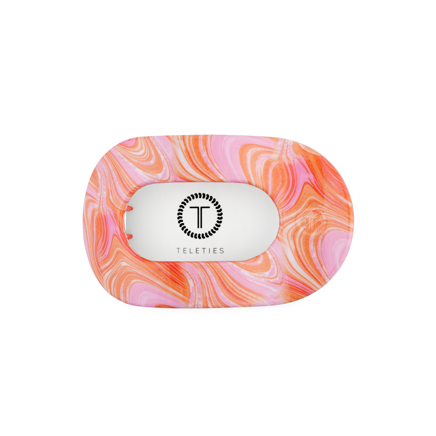 TELETIES - Just Keep Swimming | Medium | Flat Round Hair Clip