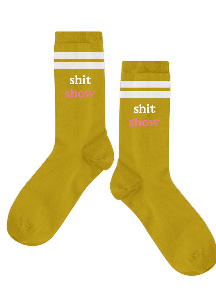 Talking Out Of Turn - Holiday Socks