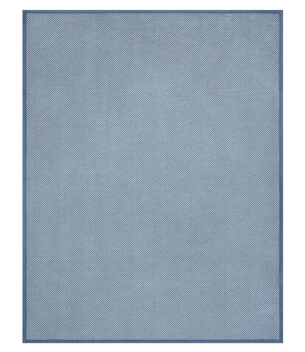 Chappy Wrap - Harborview Herringbone Cornflower Blanket