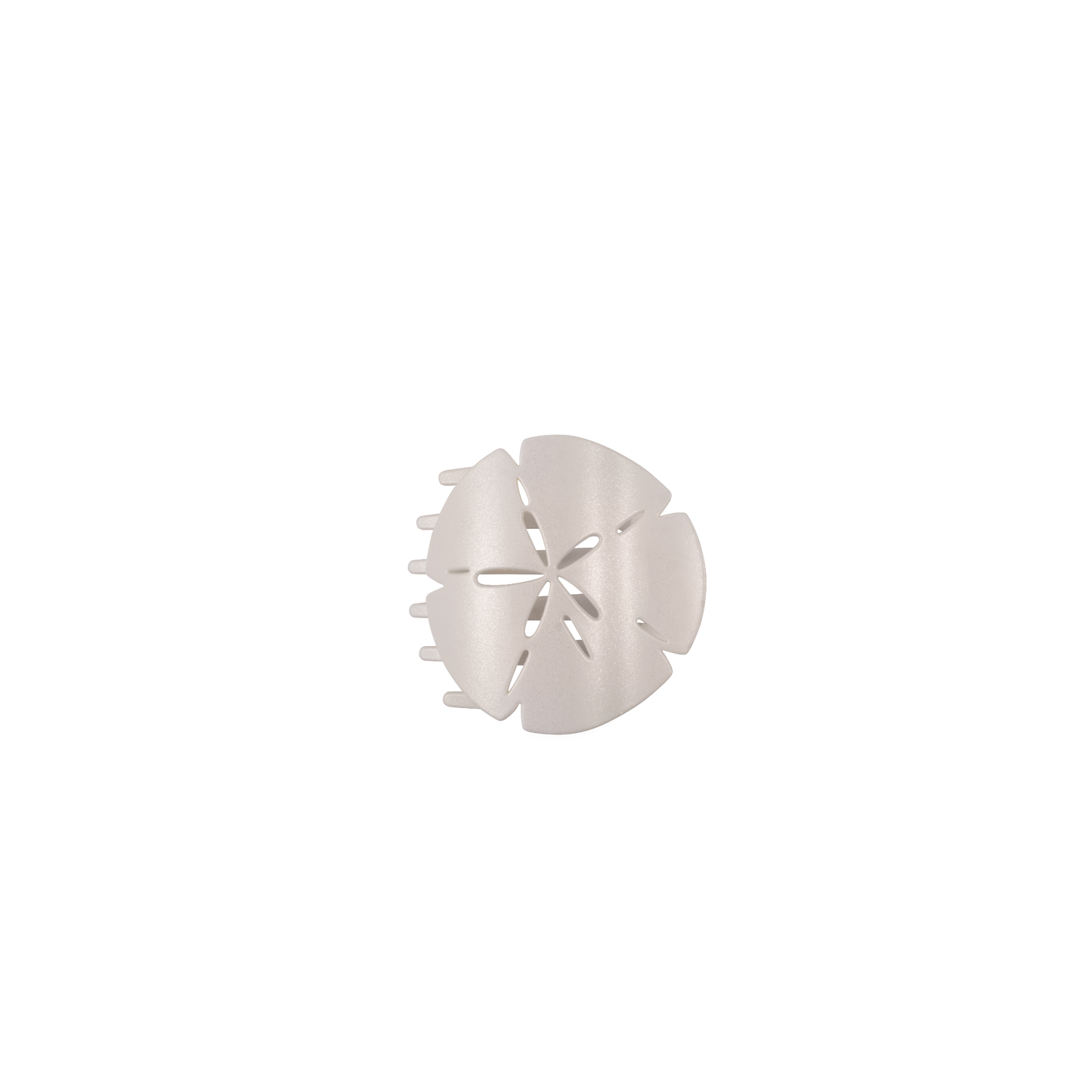 TELETIES - Sand Dollar | Tiny | Flat Shape Hair Clip