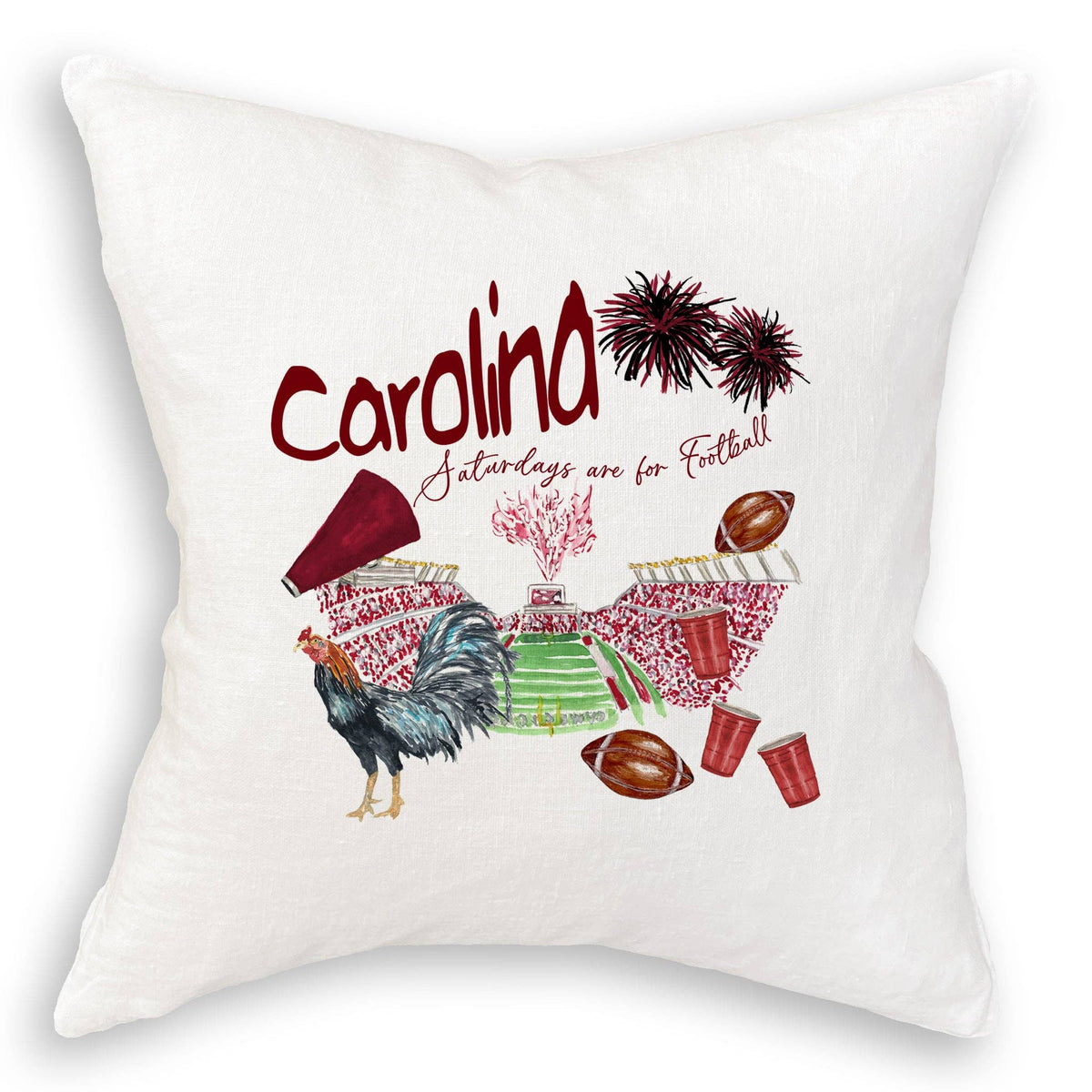 French Graffiti - South Carolina Football Pattern