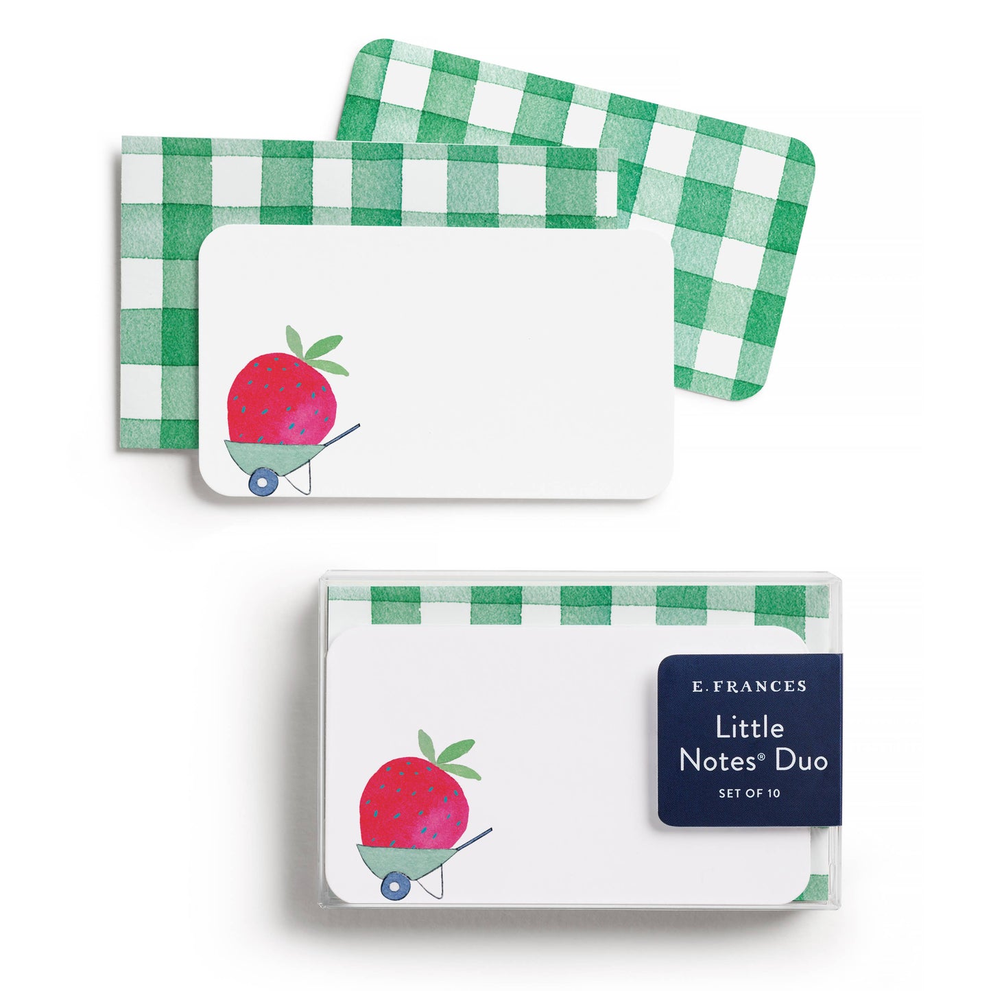 E. Frances Paper - Strawberry Little Notes® Duo Set