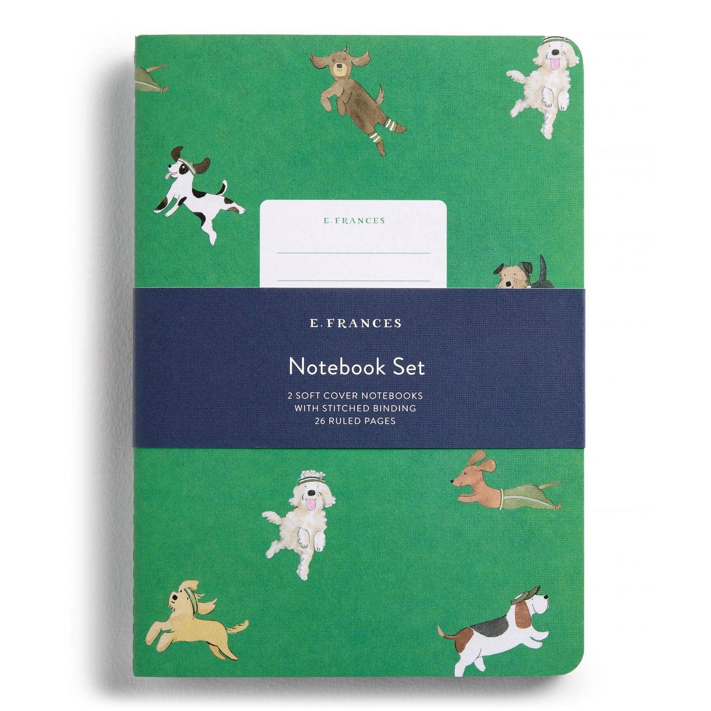 E. Frances Paper - Off Leash Set of Two Stitched Notebooks
