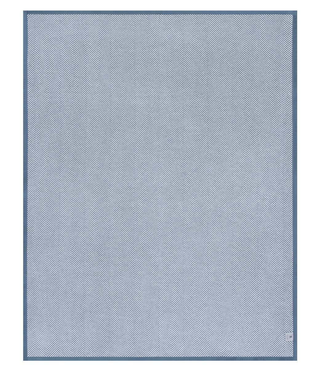 Chappy Wrap - Harborview Herringbone Cornflower Blanket