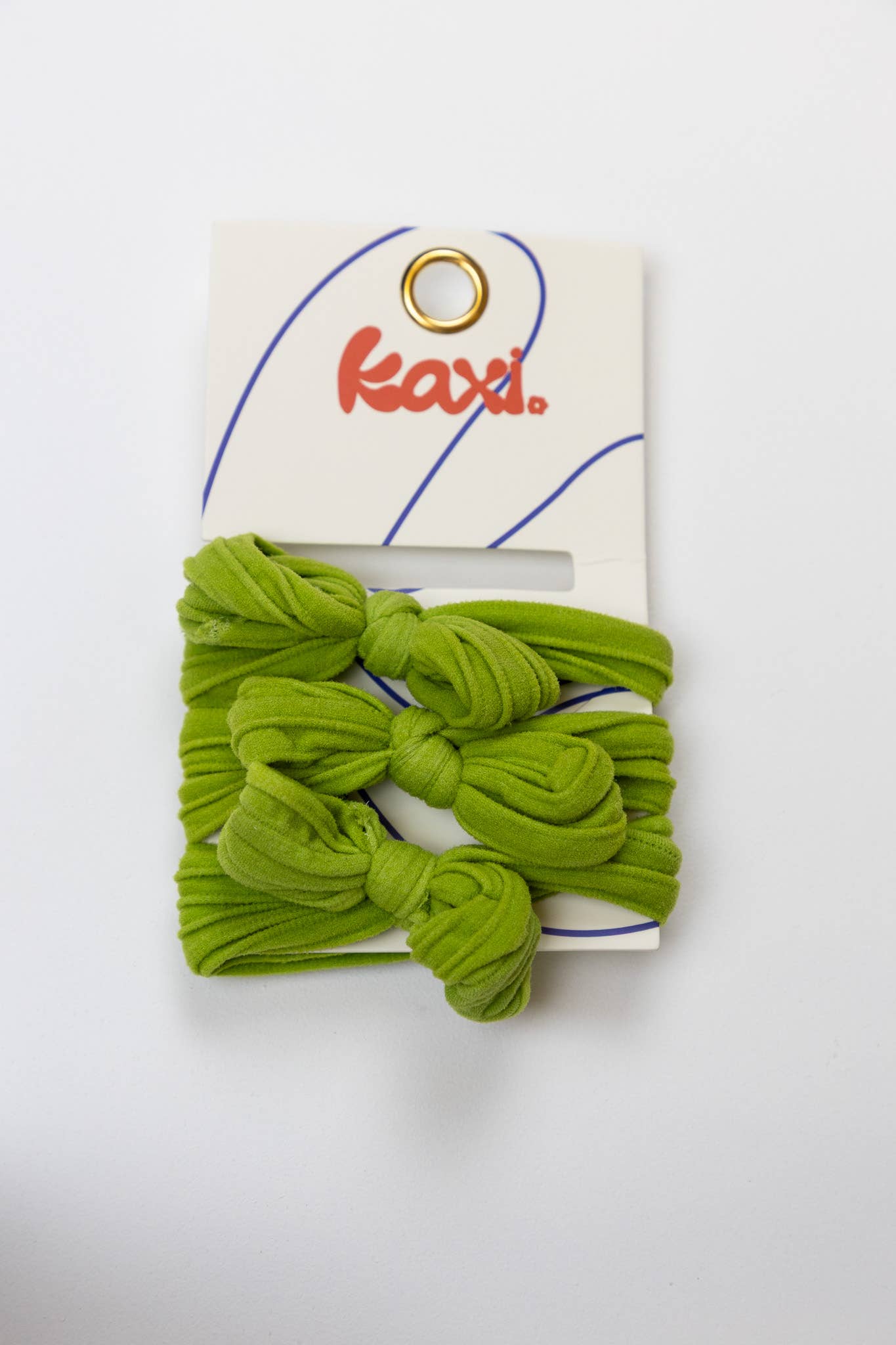 KAXI - Nylon Bow Slick Back Hair Ties