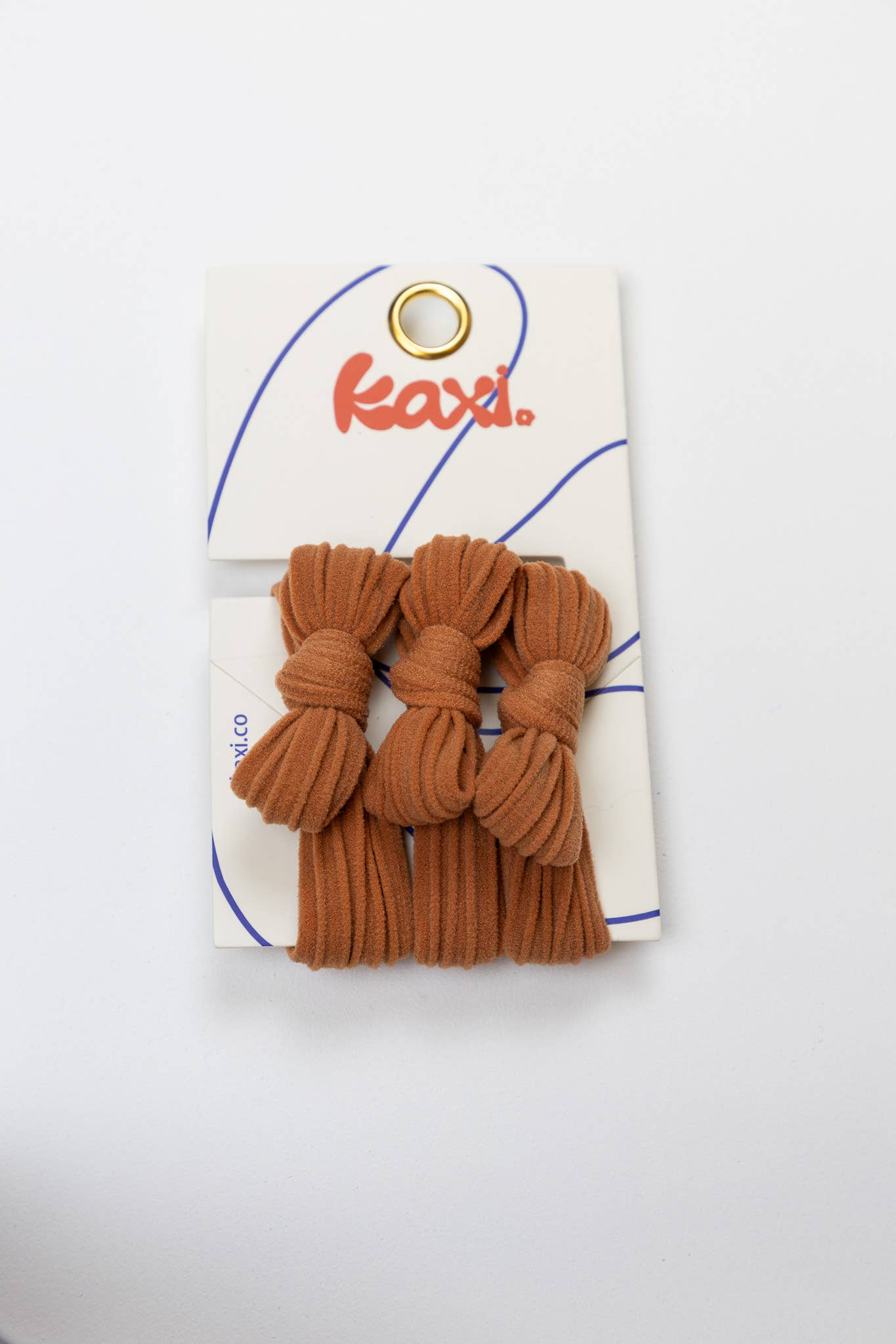 KAXI - Nylon Bow Slick Back Hair Ties