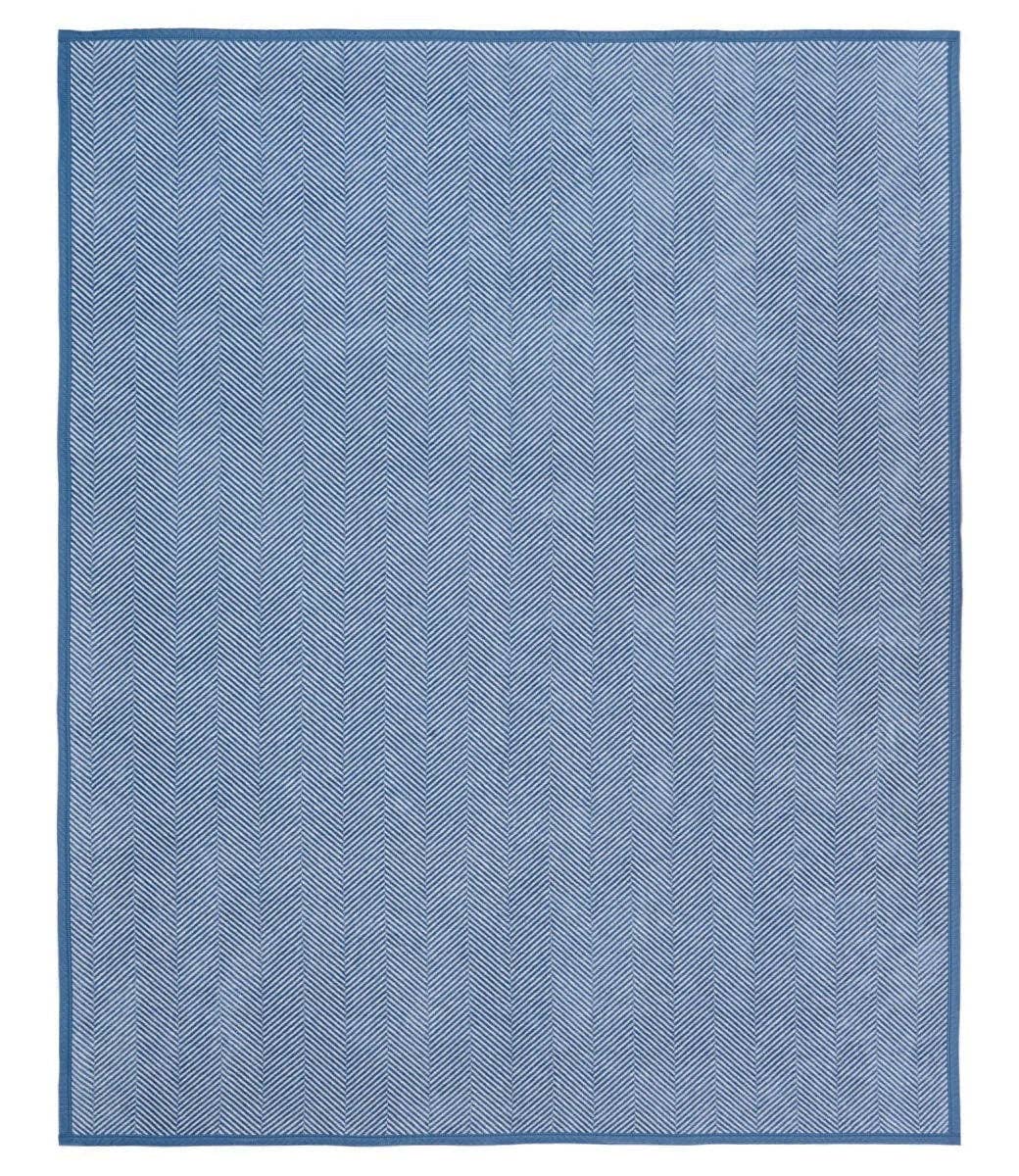 ChappyWrap - Harborview Herringbone Cornflower Blanket