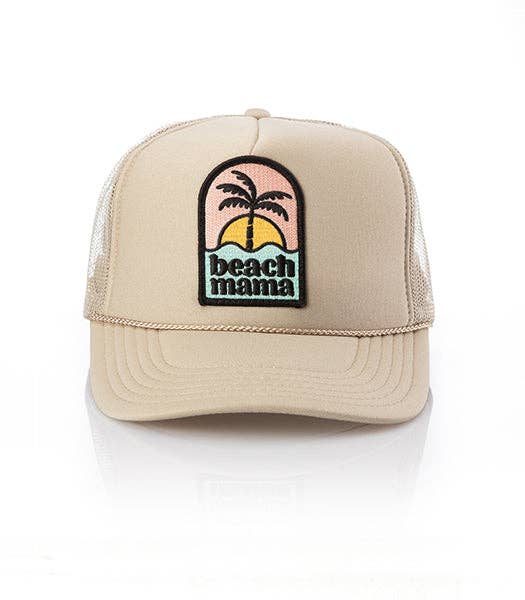 Local Beach - Beach Mama Patch Trucker Hat