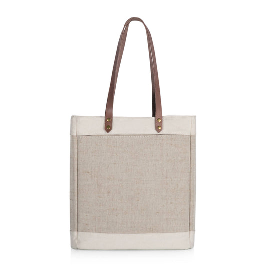 Picnic Time Family of Brands - Pinot Jute 3 Bottle Insulated Wine Bag