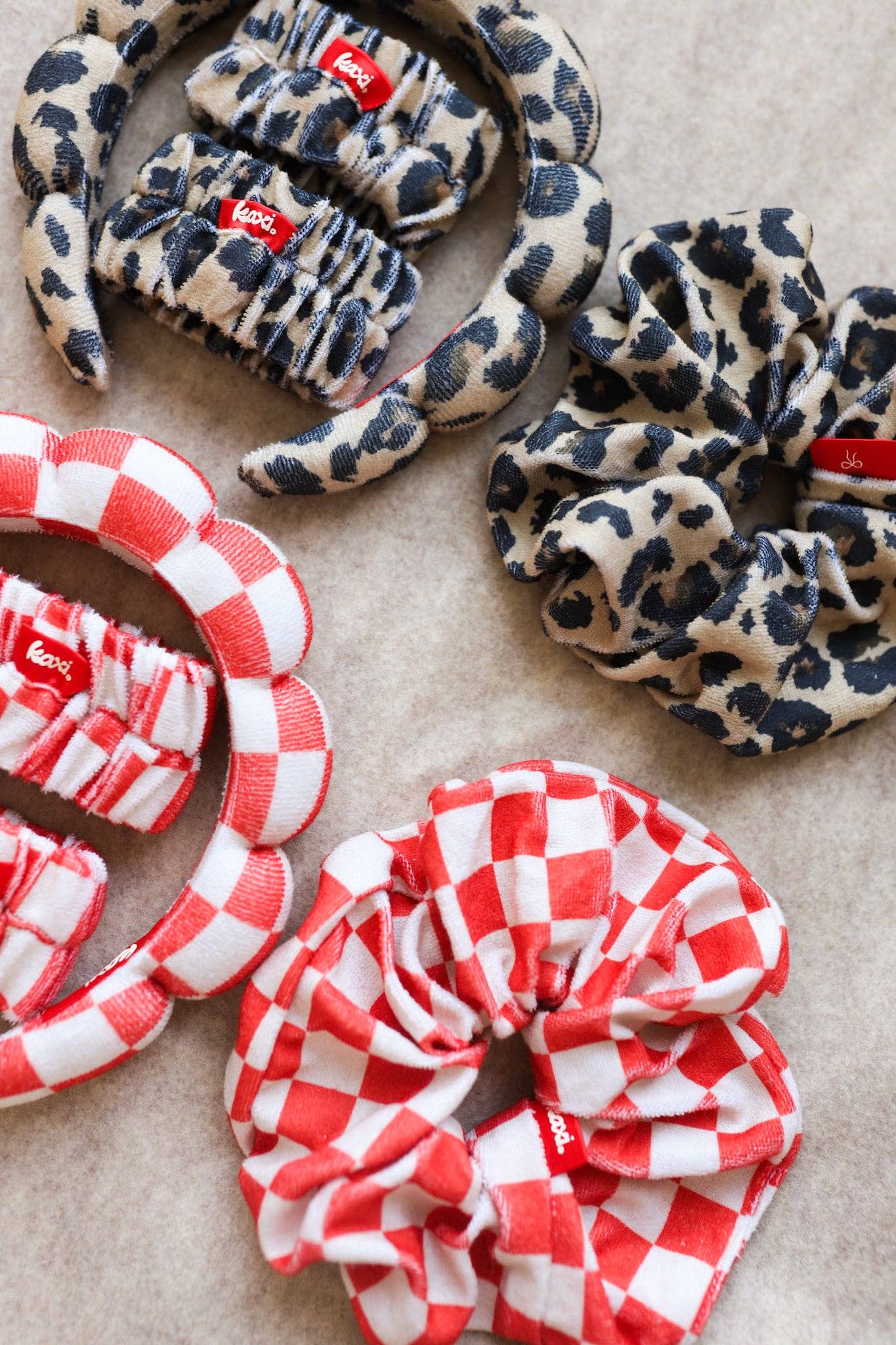 KAXI - KAXI TOWEL SCRUNCHIES ( 2 PATTERNS )