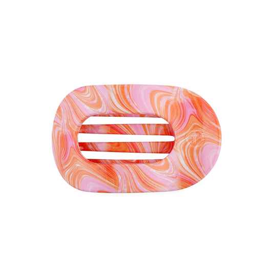 TELETIES - Just Keep Swimming | Medium | Flat Round Hair Clip