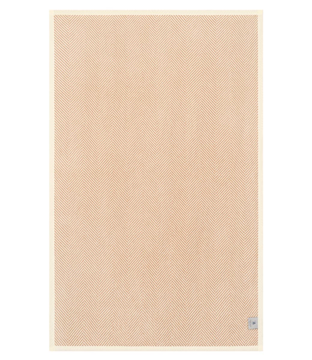 ChappyWrap - Harborview Herringbone Tan Blanket