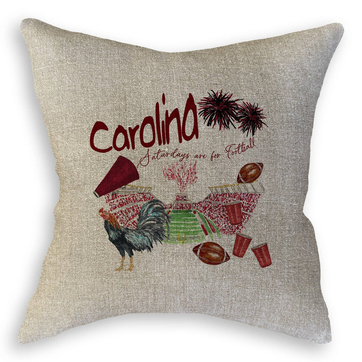 French Graffiti - South Carolina Football Pattern
