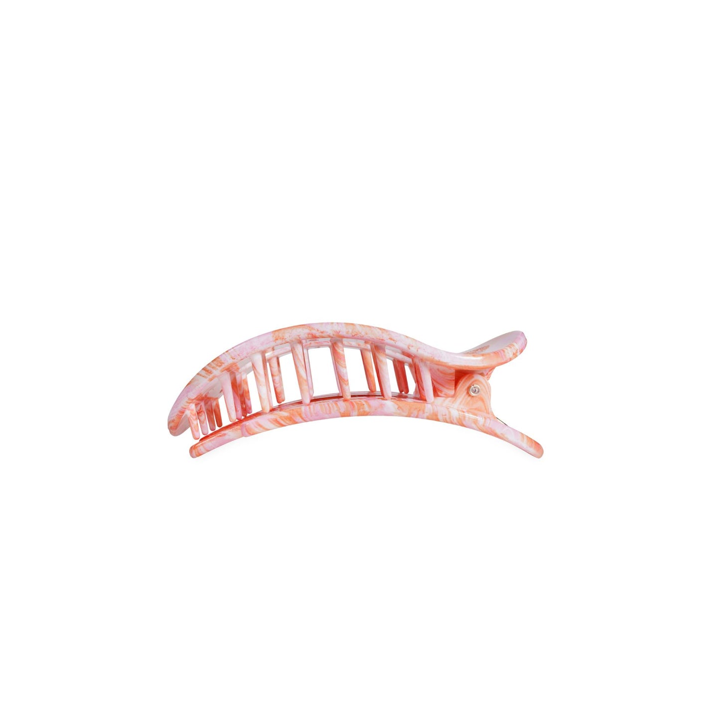 TELETIES - Just Keep Swimming | Small | Flat Round Hair Clip