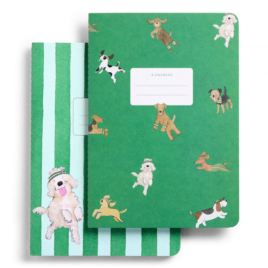 E. Frances Paper - Off Leash Set of Two Stitched Notebooks