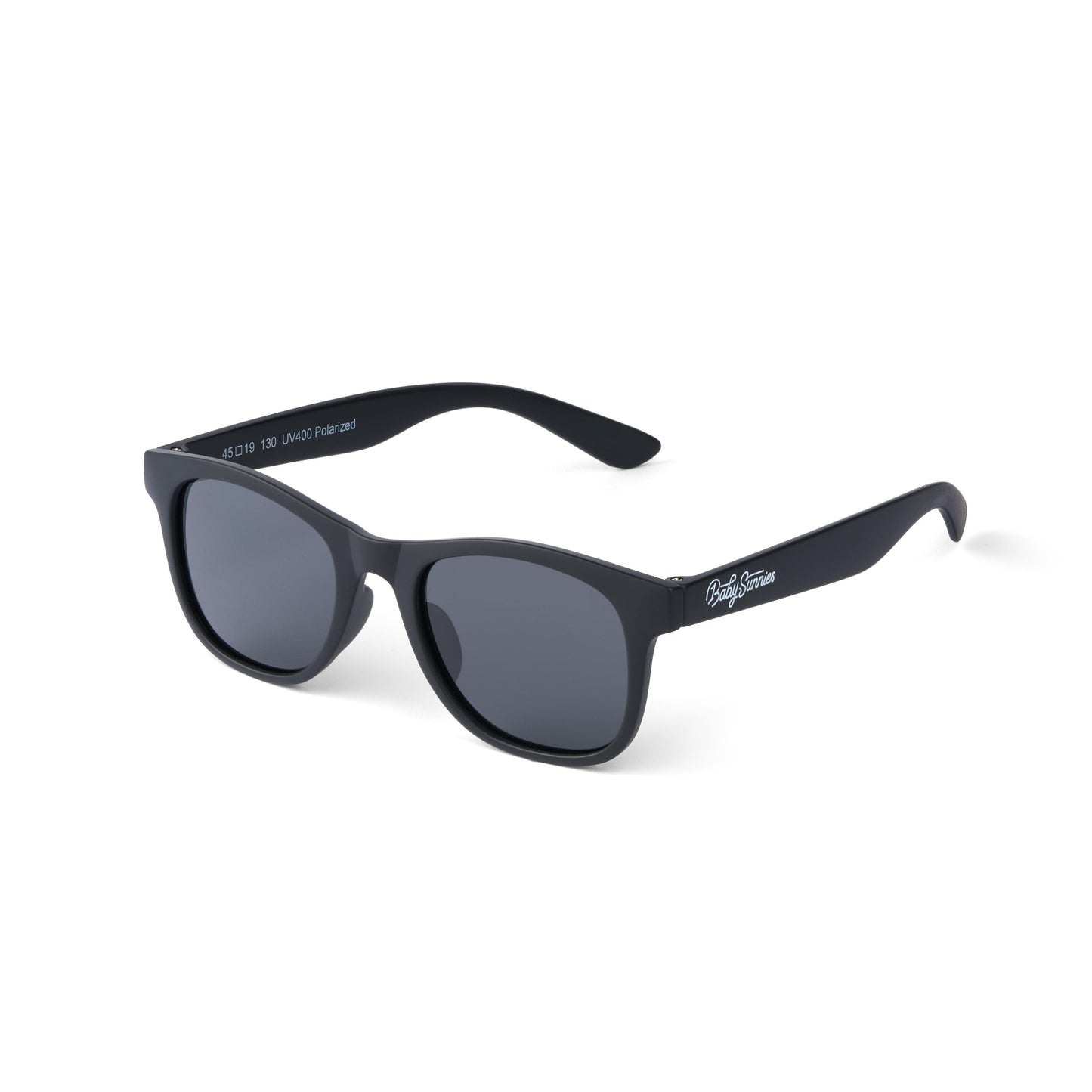 Baby Sunnies - Black Kids Polarized Sunglasses UV Protection 3-8 Years