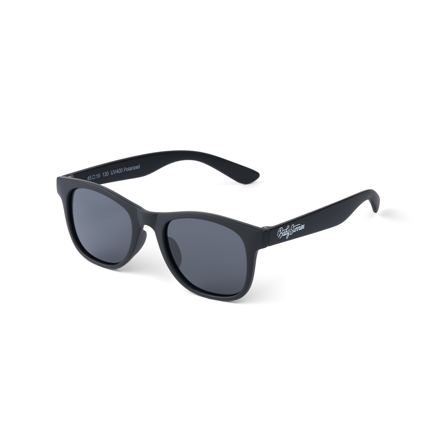 Baby Sunnies - Black Kids Polarized Sunglasses UV Protection 3-8 Years