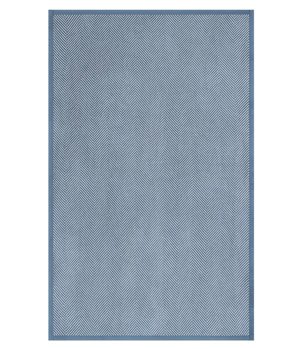 Chappy Wrap - Harborview Herringbone Cornflower Blanket