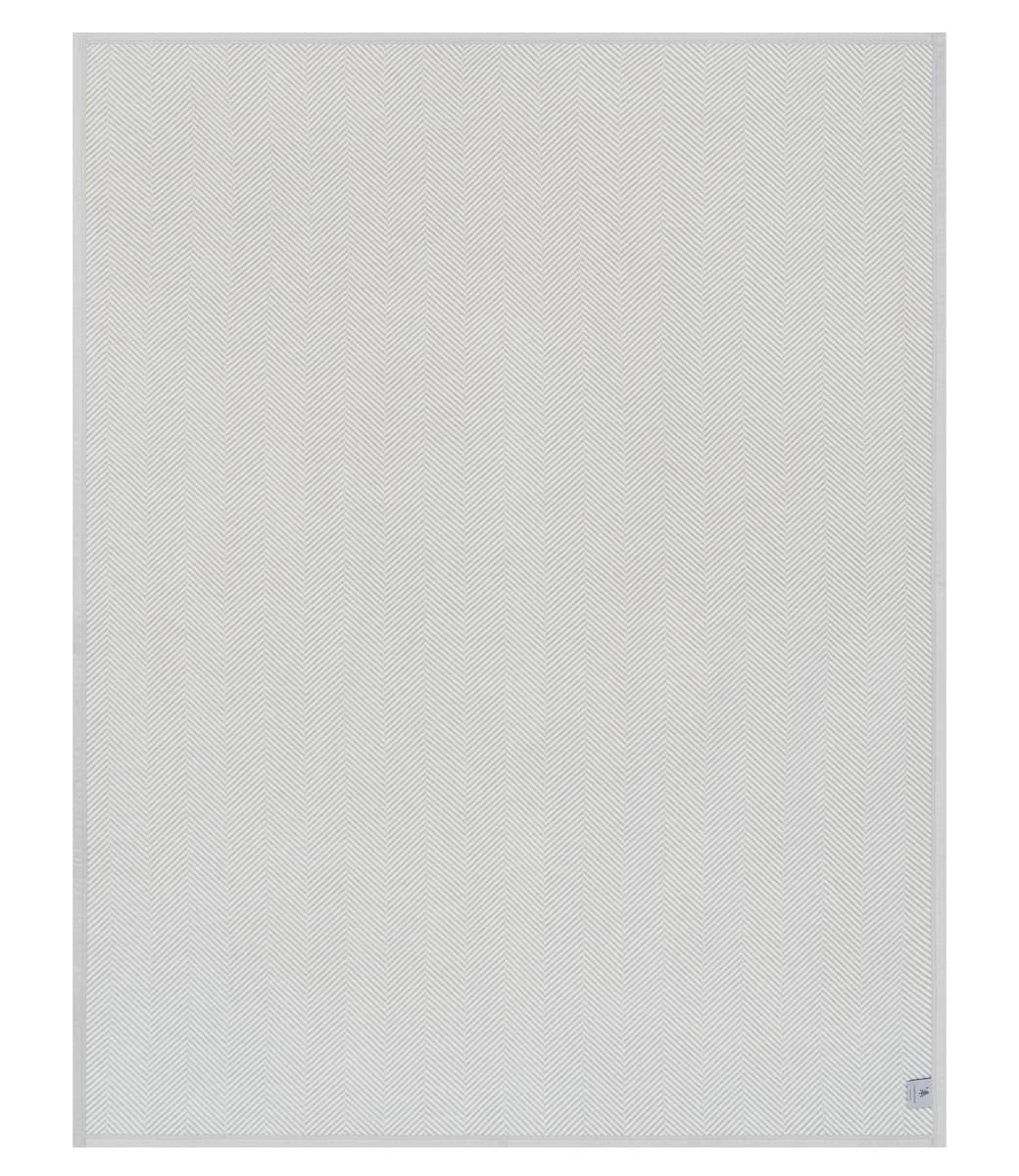 Chappy Wrap - Harborview Herringbone Light Grey Blanket