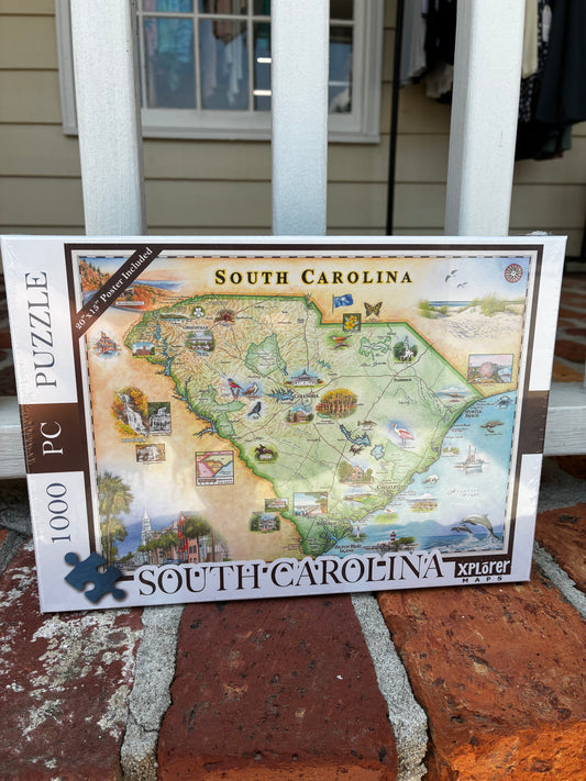 South Carolina Map Puzzle