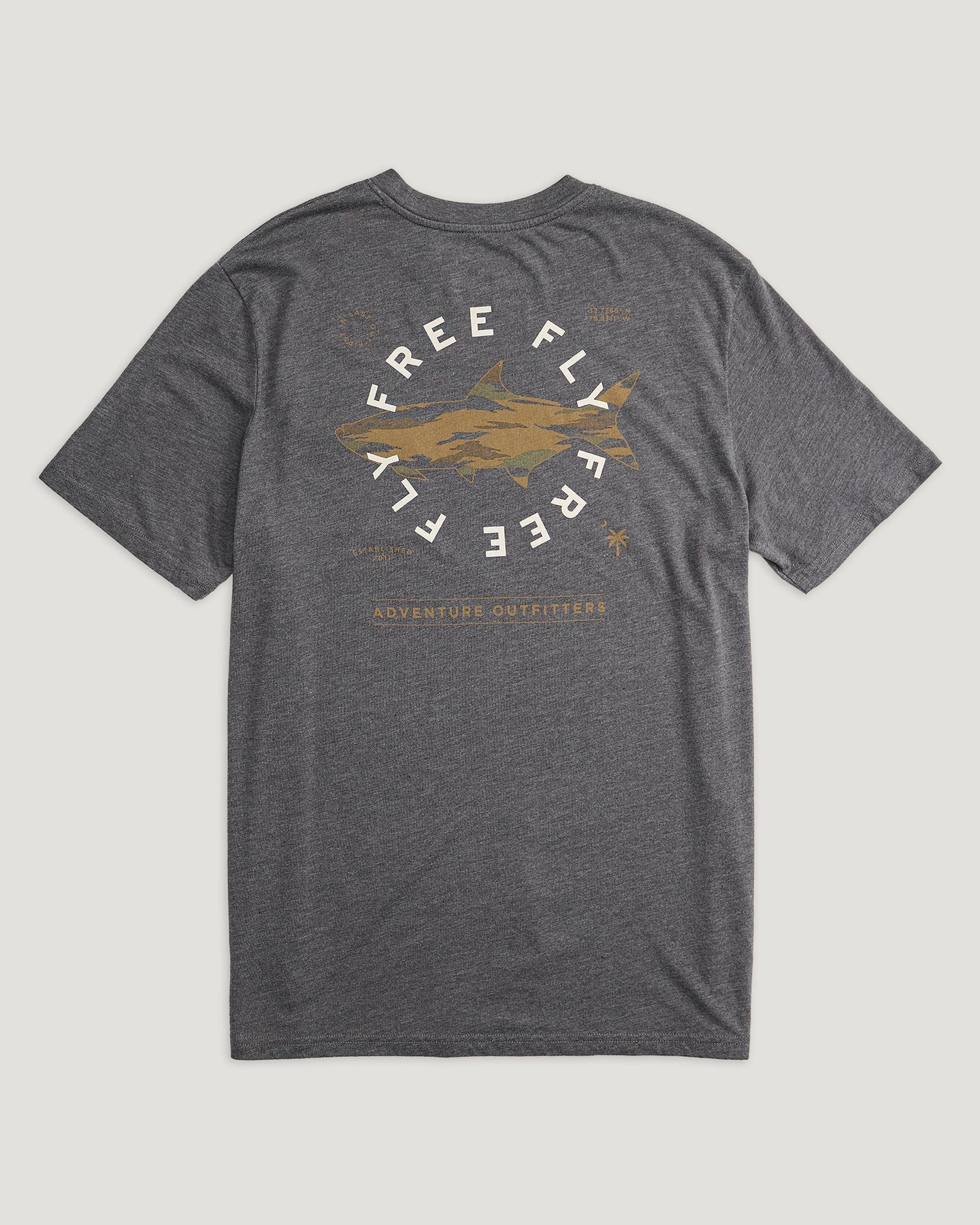 Camo Tarpon Pocket Tee