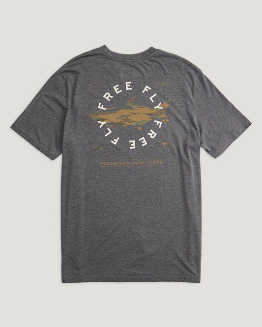 Camo Tarpon Pocket Tee