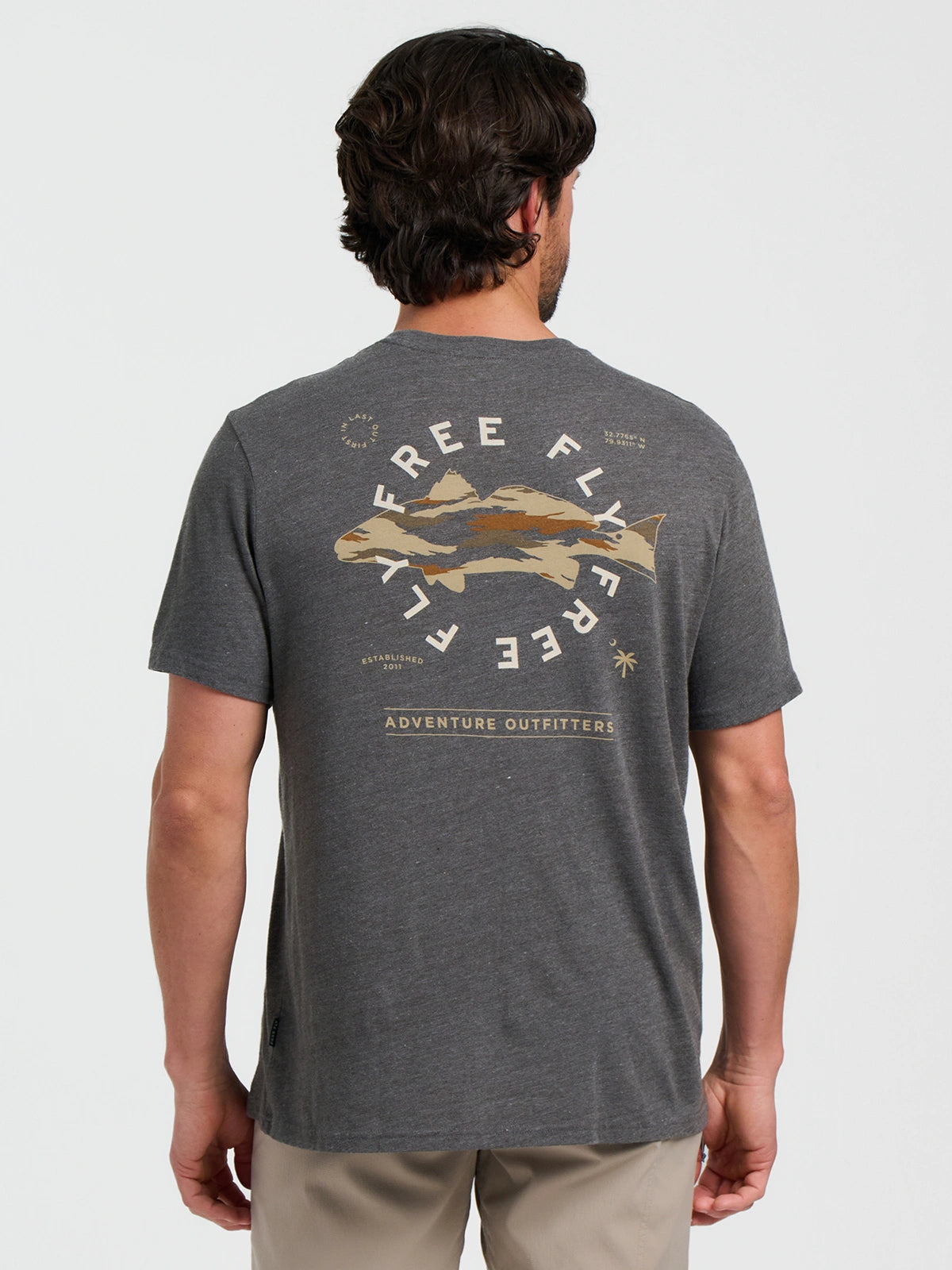 Redfish Camo Pocket Tee