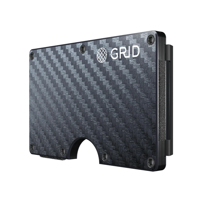 Carbon Fiber GRID Wallet