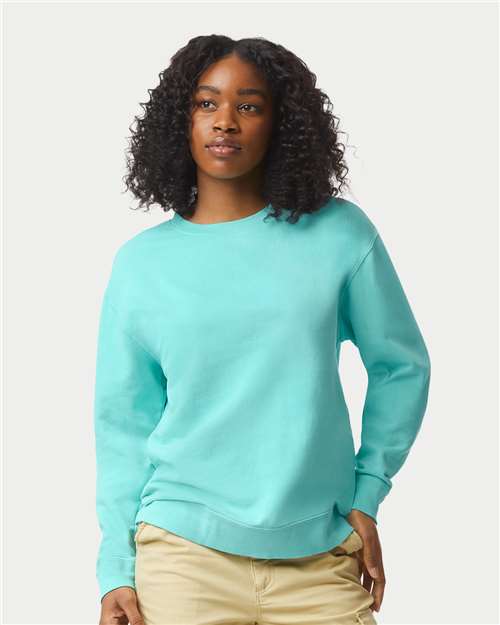 Comfort Colors Lightweight Embroidered Sweatshirt