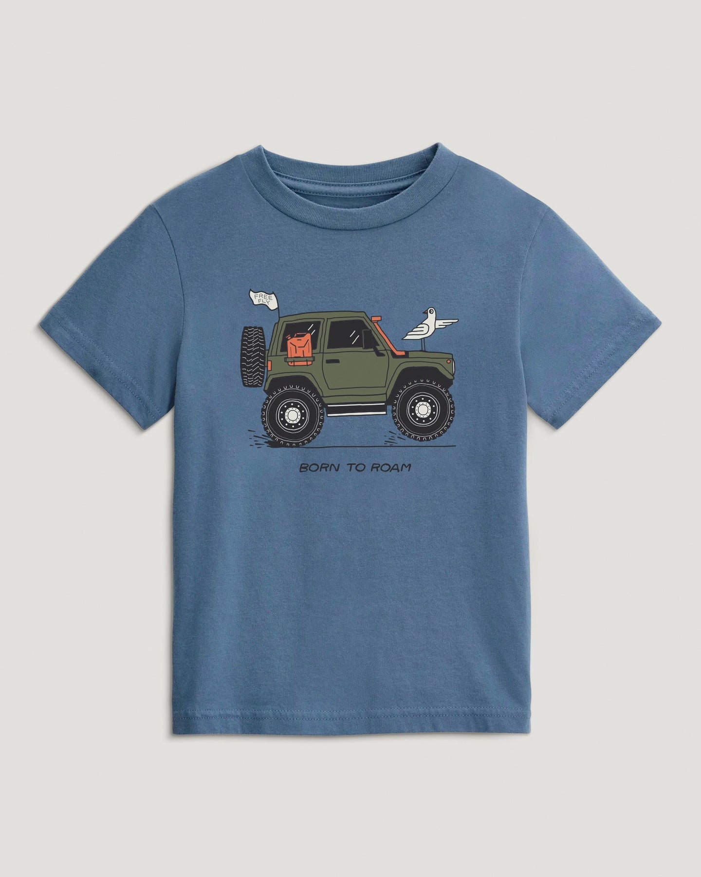 Toddler Born to Roam Tee
