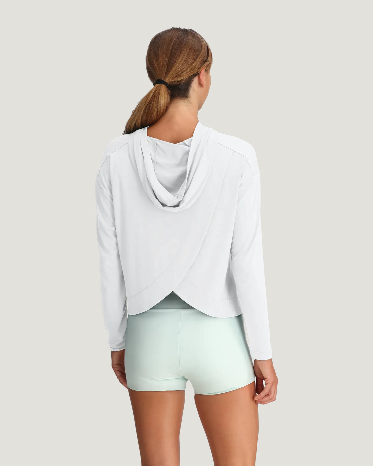 Women's Bamboo Shade Crossover Hoodie