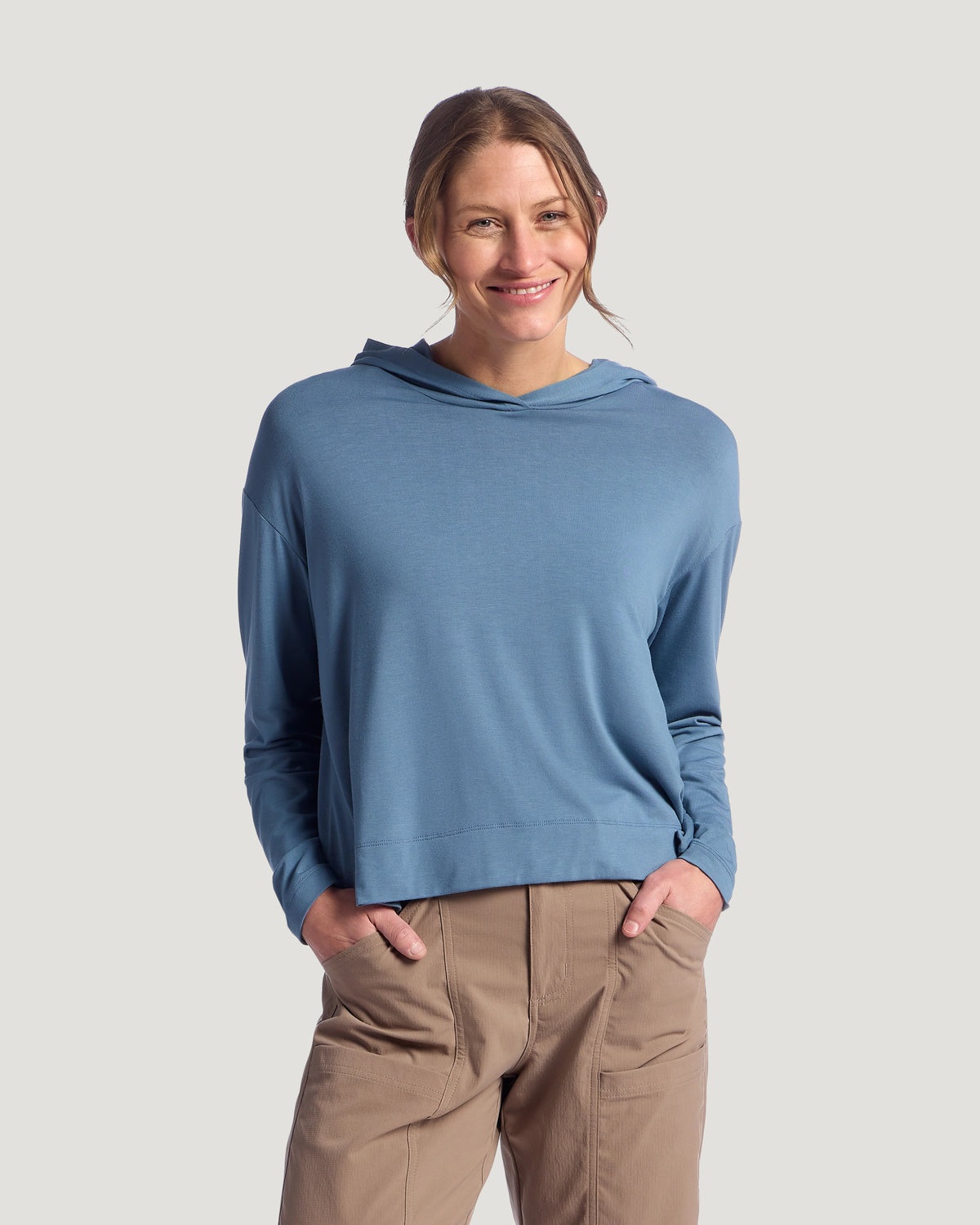 Women's Bamboo Shade Crossover Hoodie