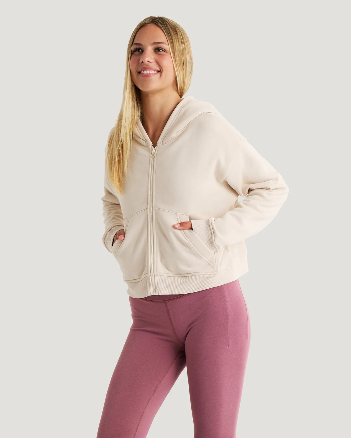 Women's Bamboo Northcoast Fleece Full Zip Hoodie