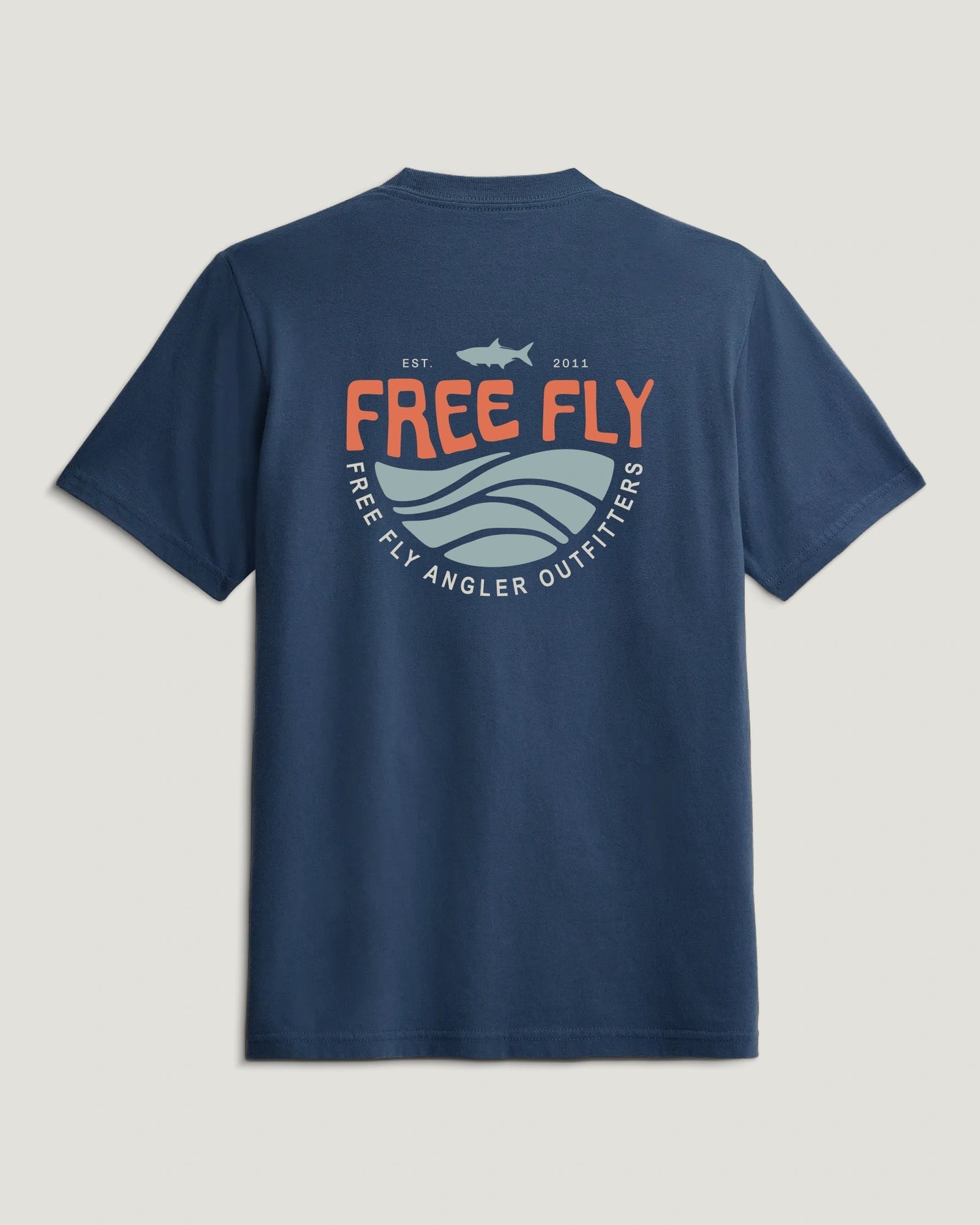 Youth Blue Edge Tee