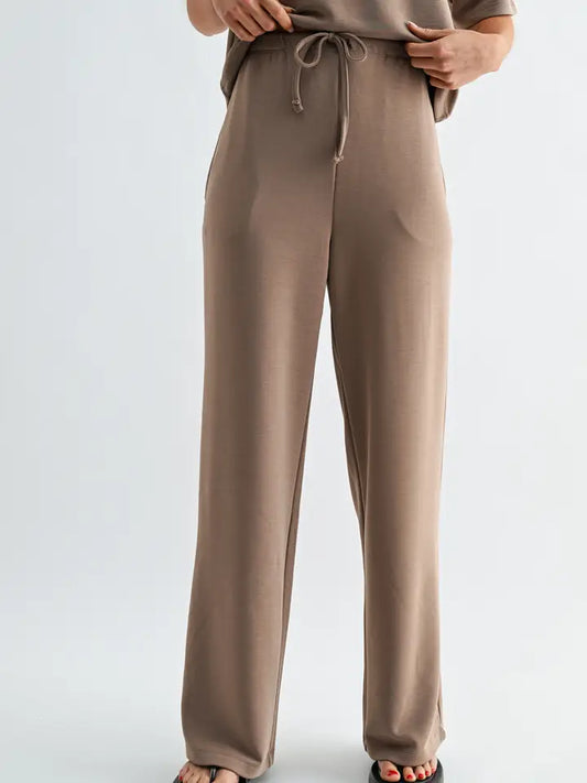 Mono B Comfy Wide Leg Pant
