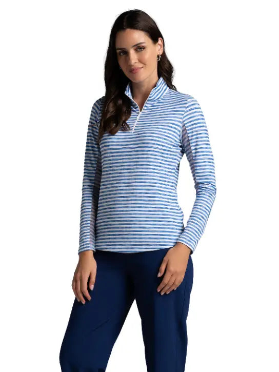 Ibkul Mock Mock Neck Prints