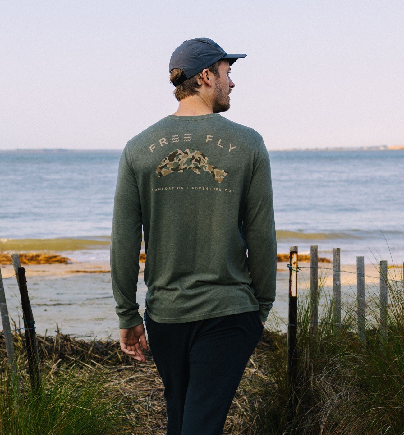 Redfish Camo Long Sleeve