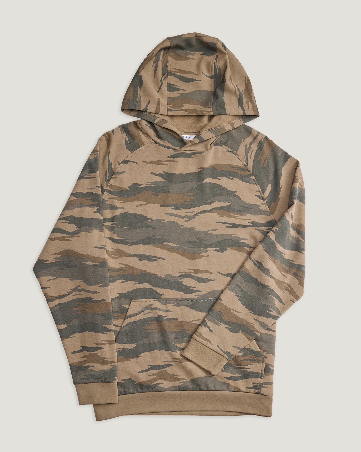 Men's Bamboo Lightweight Fleece Hoodie - Camo
