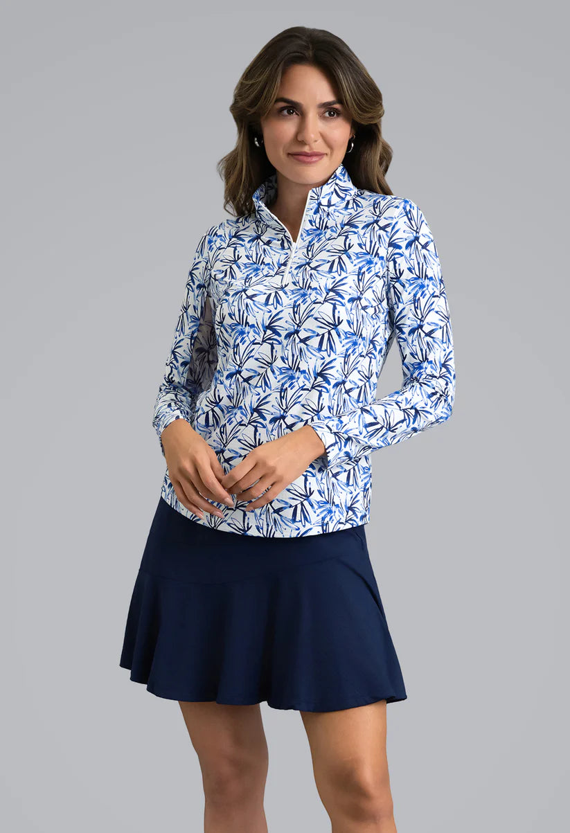 Ibkul Mock Mock Neck Prints