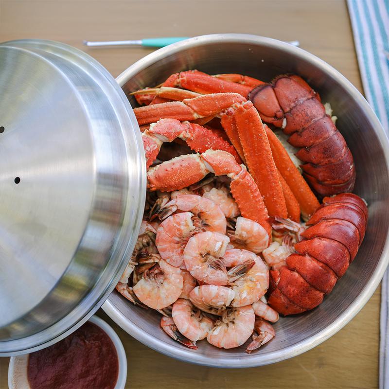 Toadfish Layered Seafood Serving Bowl