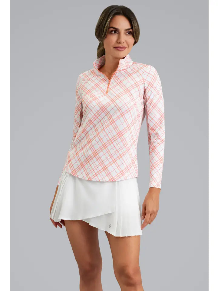 Ibkul Mock Mock Neck Prints